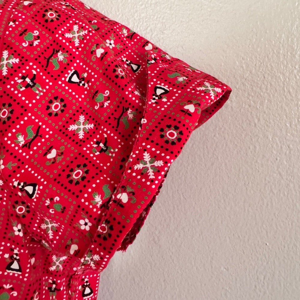Vintage - Cotton Red Button Down Shirt - Picture 4 of 4